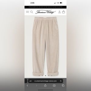 American Vintage Padow women’s trousers